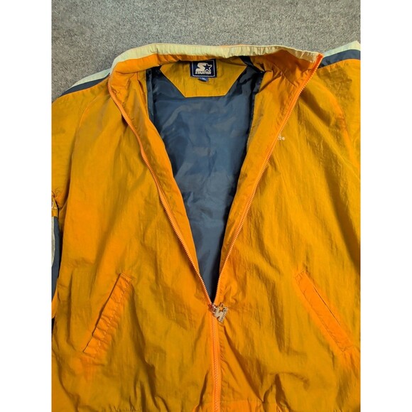 University Of Tennessee Windbreaker Mens XL Vintage Starter Full Zip Football - Picture 15 of 15